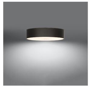 Crna stropna svjetiljka sa staklenim sjenilom ø 50 cm Herra - Nice Lamps