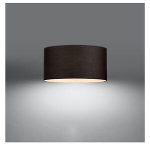 Crna stropna svjetiljka sa staklenim sjenilom ø 50 cm Volta - Nice Lamps