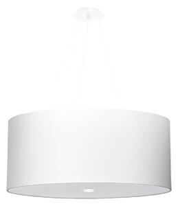 Bijela visilica sa staklenim sjenilom ø 60 cm Volta - Nice Lamps