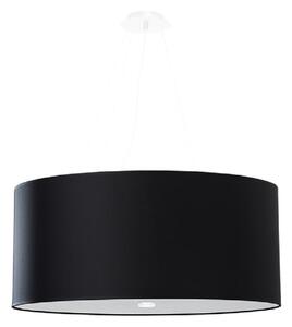 Crna visilica sa staklenim sjenilom ø 60 cm Volta - Nice Lamps