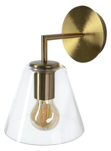 Brončana zidna svjetiljka SULION Gasby, ø 16 cm