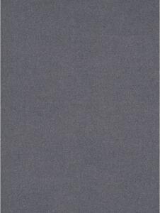 Sivi flanelska plahta Port Maine Erica, 90 x 200 cm