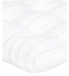 Bijelo-bež pamučni jastuk za sjedenje Westwing Collection Ludmilla