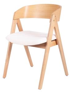 Set s 2 blagavonske stolice od drveta kaučukovca s bijelim sjedalom sømcasa Rina