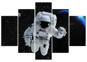 Slika - Astronaut u svemiru (150x105 cm)