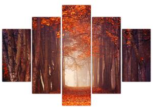 Slika - Jesenska šuma (150x105 cm)