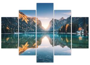 Slika - Gorsko jezero (150x105 cm)