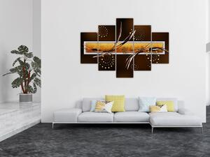 Slika apstrakcije - Leptiri (150x105 cm)