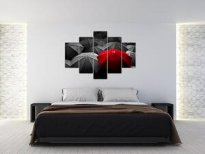 Slika otvorenih kišobrana (150x105 cm)