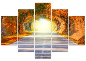 Slika -Prolaz od krošnja stabala (150x105 cm)