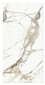 Pločica od prirodnog kamena Empero Classico bianco (60 x 120 cm, Bijela, siva, bež, Sjaj)
