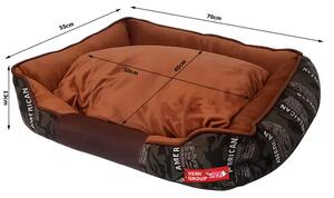 Verk Group Friends ležaj za pse i mačke 70x55 cm – mekani sofa krevet za srednje pse