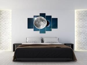 Slika - Zemlja u pomrčini Mjeseca (150x105 cm)