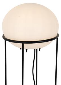 Dizajn vanjska podna lampa crna - Jannie