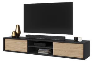 Zondo.hr TV stolić Fiora 40 (antracit + hrast uljani). 1066469