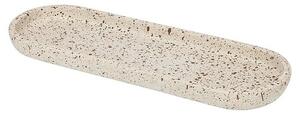Camargue Polica za kupaonicu Stone (Širina: 10,7 cm, Poliesterska smola, Bež)