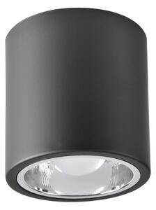 LED RGBW Dimmable Stropna Lampa JUPITER 1xE27/6,5W/230V promjera 13 cm crna