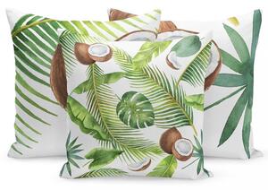 Jastučnica sa šarenim uzorkom lišća i kokosa 50x60 cm