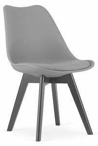 Stolica Mark - grey on black - 1 komad