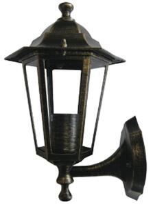 Vanjska rasvjeta lanterna 6101 crna-staro zlato