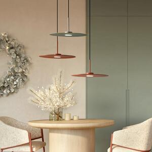 Nowodvorski Lighting Viseća svjetiljka Simone, čelik, umbrasto plava, Ø 40 cm, GX53, prigušiva, Plava, Dnevni boravak/blagovaonica, Metal