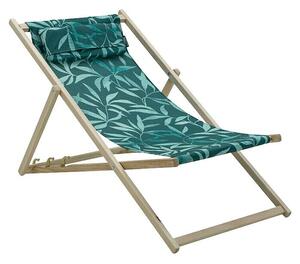 Madison Stolica za plažu Fergus Sea Blue (Zelena, Sastav materijala: 50 % pamuk, 45 % poliester, 5 % ostalo, drvo)