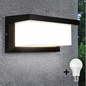 LED Vanjska svjetiljka sa žaruljom koja ima senzor za dan/noć NEELY 1xE27/9W/230V IP54