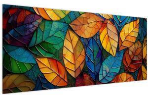 Slika - Mozaik od lišća (120x50 cm)