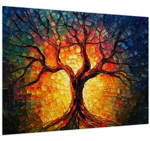 Slika - Stablo života u mozaiku (70x50 cm)