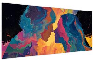 Slika - Kozmička ljubav (120x50 cm)
