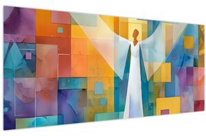 Slika - Geometrijski anđeo (120x50 cm)