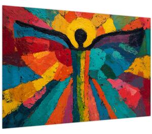 Slika - Oslikani anđeo (90x60 cm)