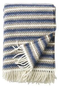Vunena deka Oscar Multi Blue 130x200