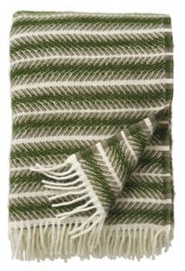 Vunena deka Oscar Multi Green 130x200