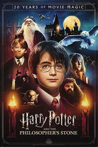 Poster Harry Potter - Philosopher's stone - 20th anniversary