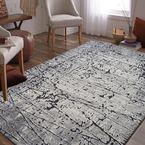 Moderni apstraktni sivi tepih Širina: 120 cm | Duljina: 170 cm