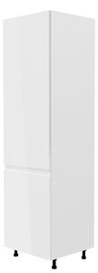 Zondo Kuhinjski ormarić za hladnjak D60ZL Aurellia (bijela + bijeli sjaj) (L). 1015758