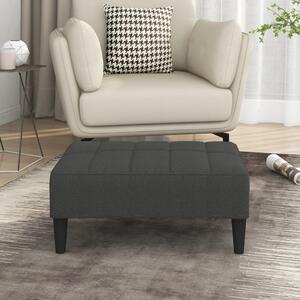 VidaXL Tabure tamnosivi 78 x 56 x 32 cm od tkanine