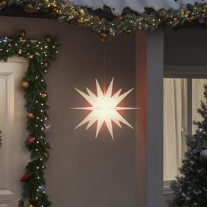 VidaXL Božićno svjetlo s LED svjetlima sklopivo bijelo 43 cm