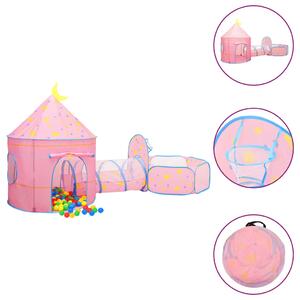 VidaXL Dječji šator za igru ružičasti 301 x 120 x 128 cm