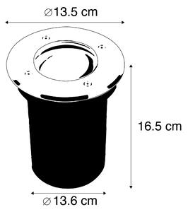 Moderni čelik za mljevenje 13,5 cm IP67 - Osnovni okrugli