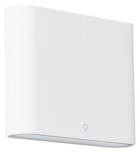 Moderna vanjska zidna svjetiljka bijela 11,5 cm s LED - Batt