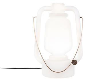 Podna svjetiljka bijela 51 cm IP44 - Storm Large