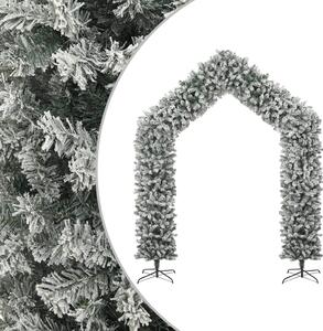 VidaXL Luk od božićnih drvca sa snijegom 270 cm