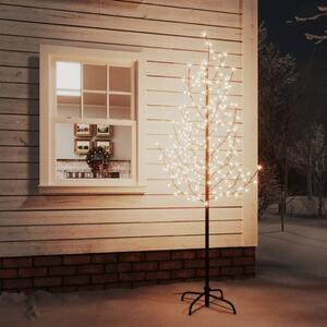 VidaXL Drvce rascvjetane trešnje 220 tople bijele LED žarulje 220 cm