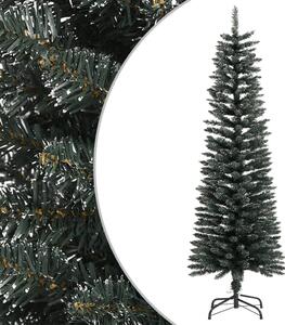 VidaXL Umjetno usko božićno drvce sa stalkom zeleno 150 cm PVC
