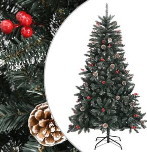 VidaXL Umjetno božićno drvce sa stalkom zeleno 150 cm PVC