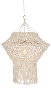 Rustikalna viseća svjetiljka makrame 90 cm - String