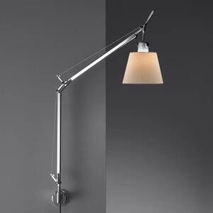 TOLOMEO BASCULANTE ZIDNA SVJETILJKA MAT KROM SA SJENILOM 0947010A + A025150 AR0947010A+AR025150