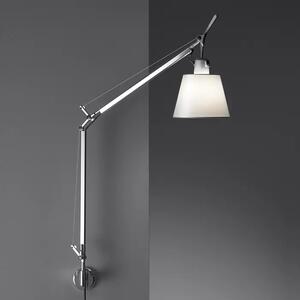 TOLOMEO BASCULANTE ZIDNA SVJETILJKA SA SATEN SJENILOM 0947020A + A025150 AR0947020A+AR025150